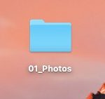 Dossier de bureau mac