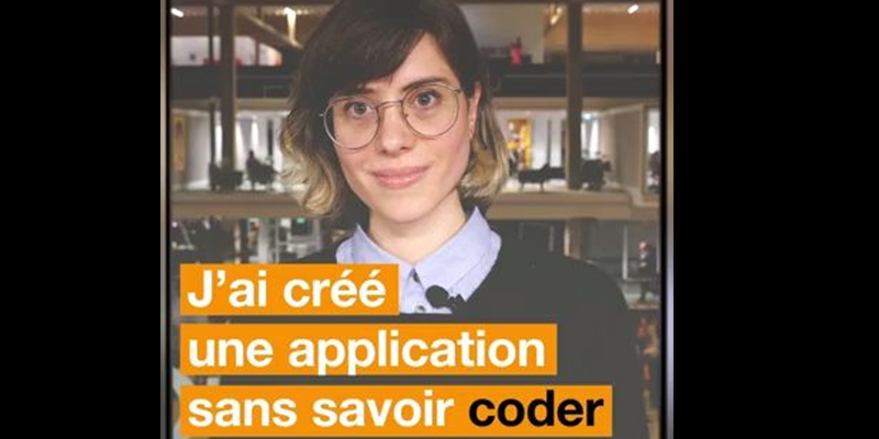 Créer son appli ou son site, sans savoir coder, c’est possible avec le no code