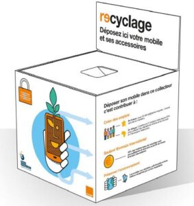 collecter les téléphones pour les recycler