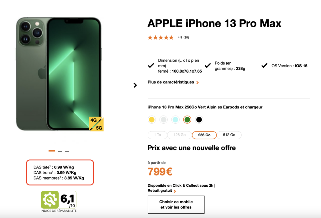 Mon téléphone émet-il beaucoup d’ondes ?