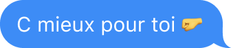 C mieux pour toi