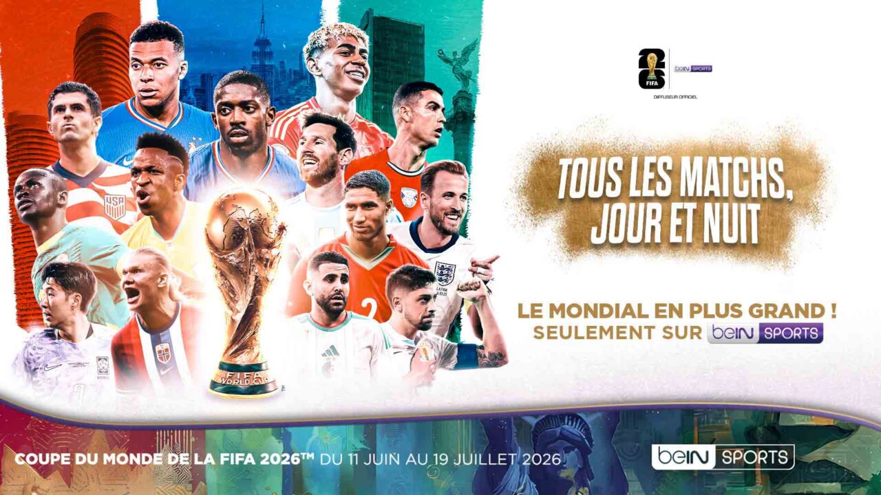 La Coupe du Monde de la FIFA 2026 sur M6 et sur beIN SPORTS